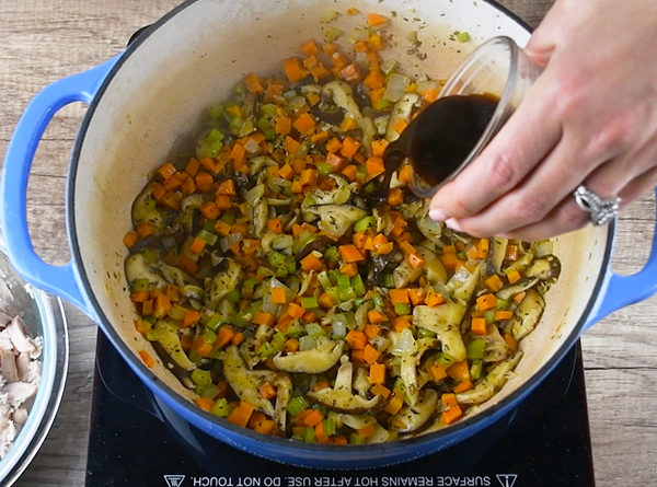 Creamy Wild Rice Chicken Soup - Step 4